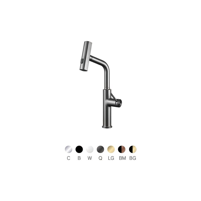 LT-10055-BRA-TCCLSSCLRLT kitchen faucet, kitchen mixer tap, sink faucet
