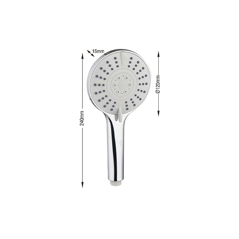 LT-10132-PLA-SP hand shower, hand held shower head