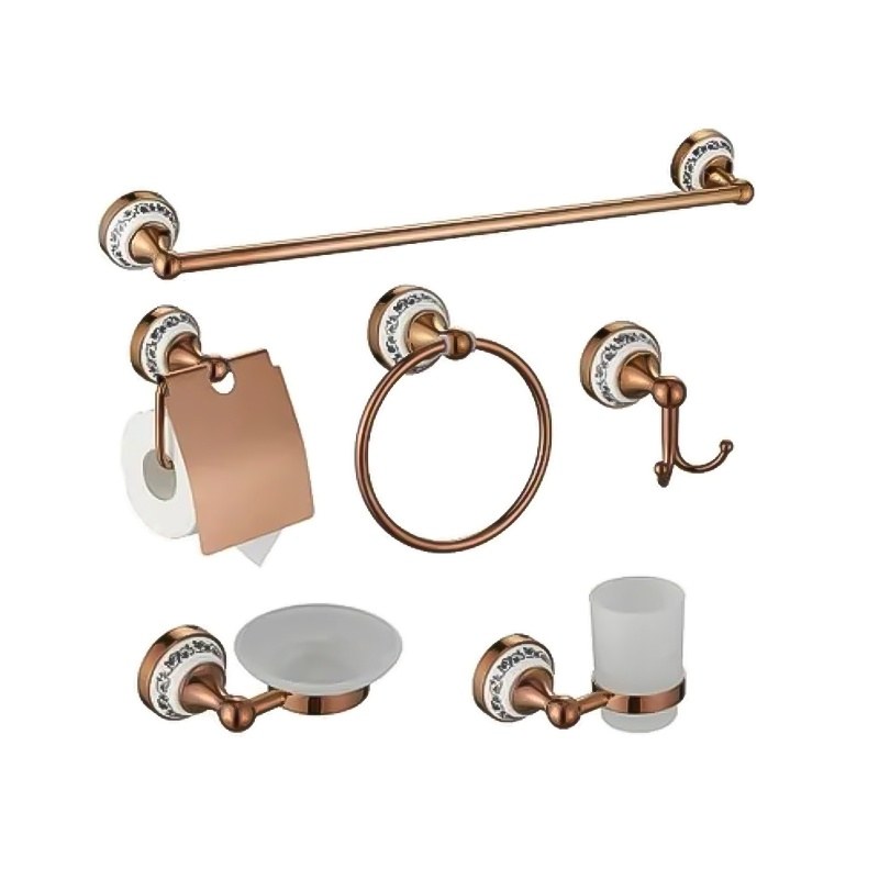 LT-ZS7900-6B-R bathroom hardware set, towel bar, bath accessory