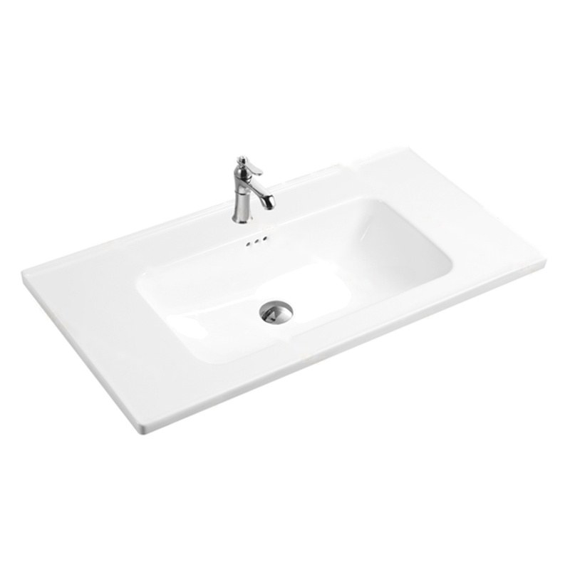 LT-739E white countertop-basins