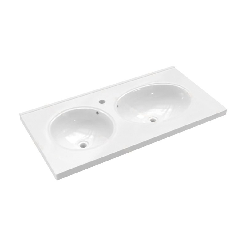 LT-734D white countertop-basins