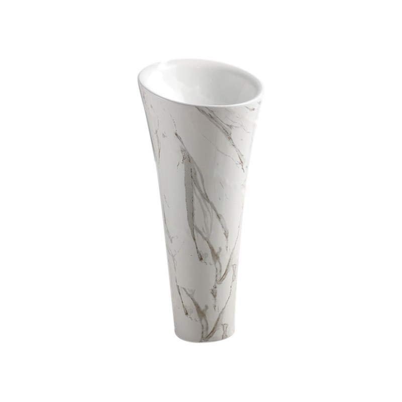 LT-341A-DP-CT-18 patterned pedestal-basins