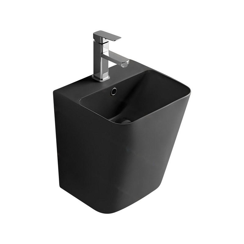 LT-535-M-BL black wall-hung-basins