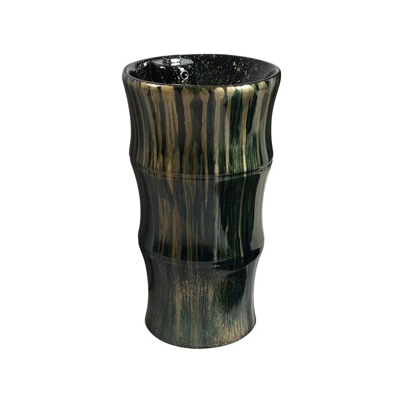LT-366-RS-CBR black pedestal-basins