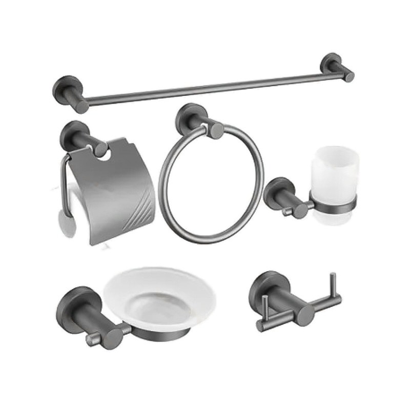 LT-AL8000-6B-GR bathroom hardware set, towel bar, bath accessory
