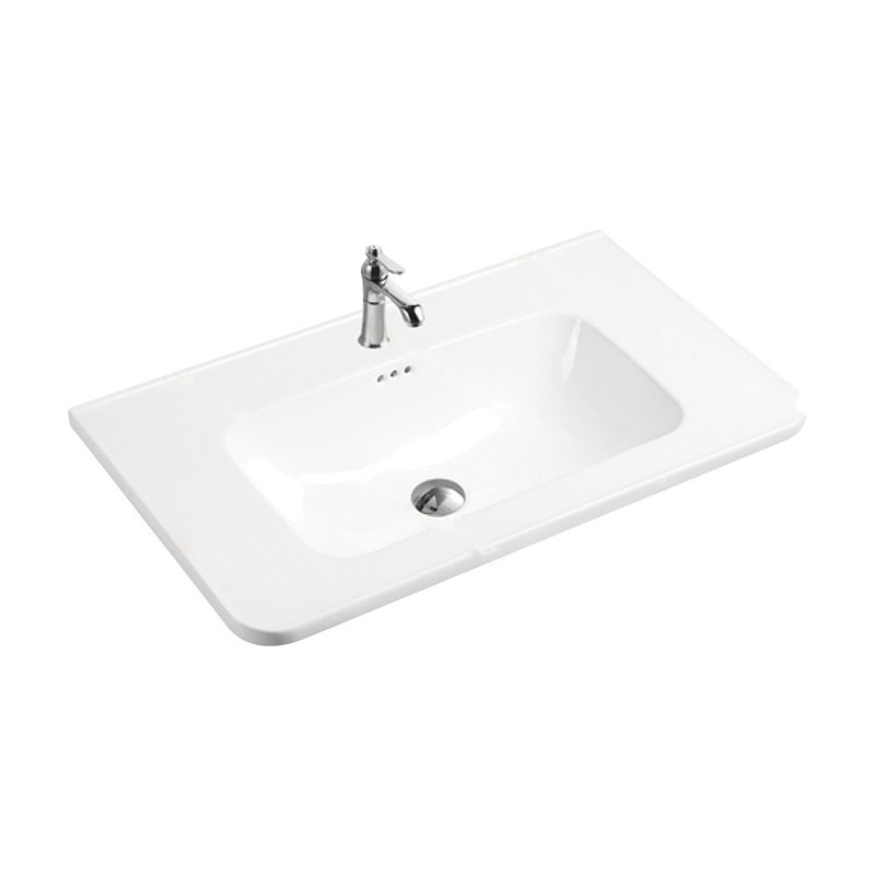 LT-738D white countertop-basins