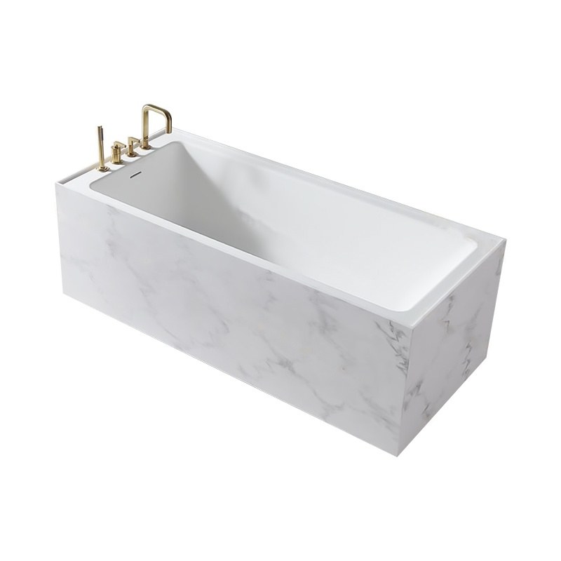 LT-10016-AS-YG bathtub, freestanding tub, soaking tub
