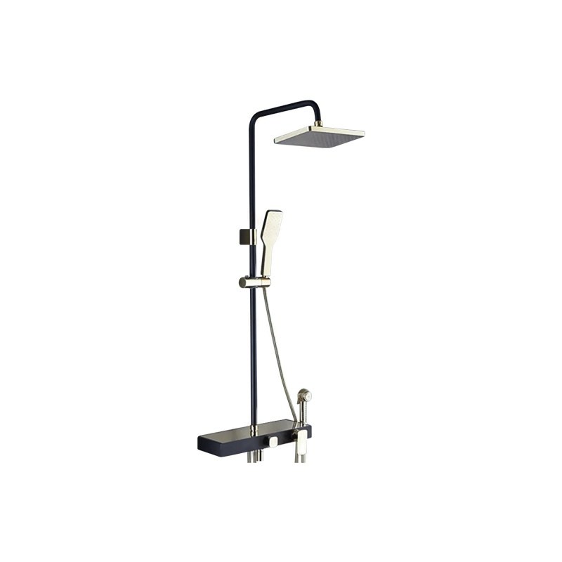 LT-10351-BRA-YTLYHS shower set, shower system, complete shower kit