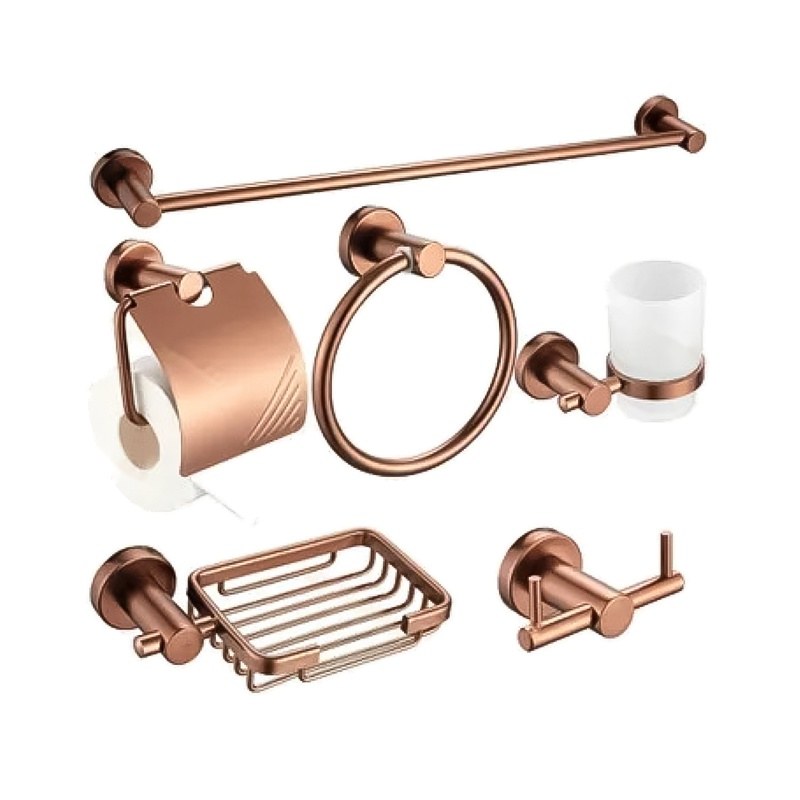 LT-AL8000-6A-R bathroom hardware set, towel bar, bath accessory