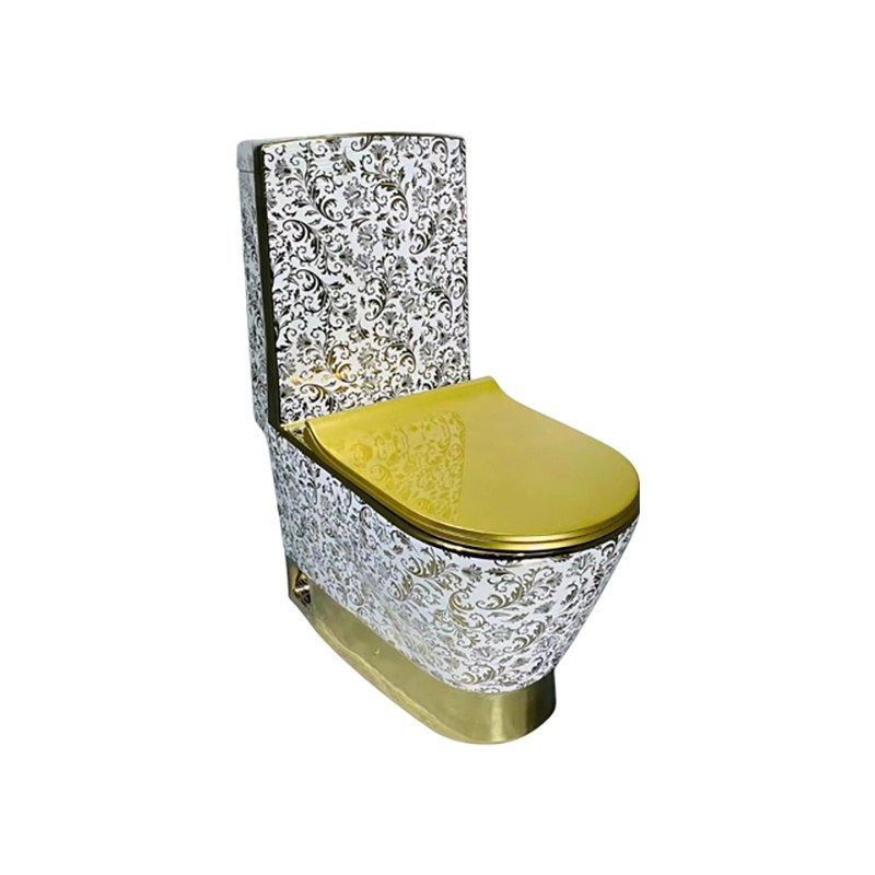 LT-1013-GID-GW3 patterned one-piece-toilets