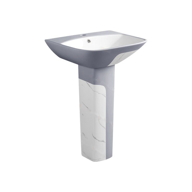 LT-363P-DP-WP patterned pedestal-basins