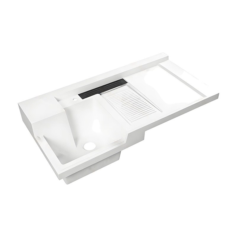 LT-7145 white countertop-basins