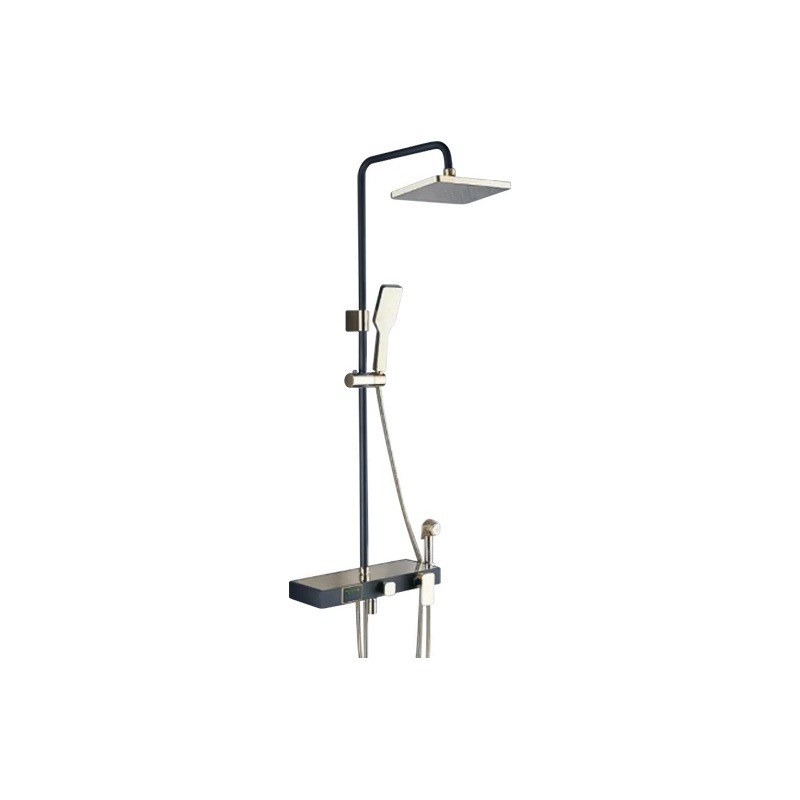 LT-10347-BRA-YTLYHS shower set, shower system, complete shower kit