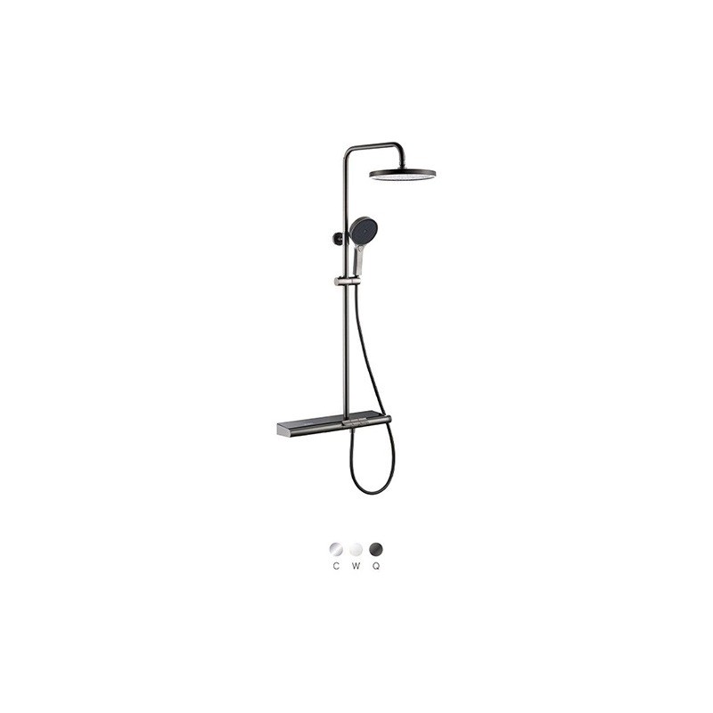 LT-10045-BRA-YTLYHS shower set, shower system, complete shower kit
