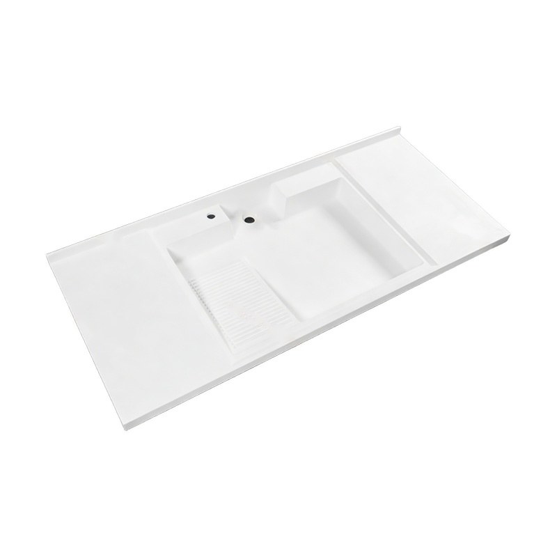 LT-7127 white countertop-basins