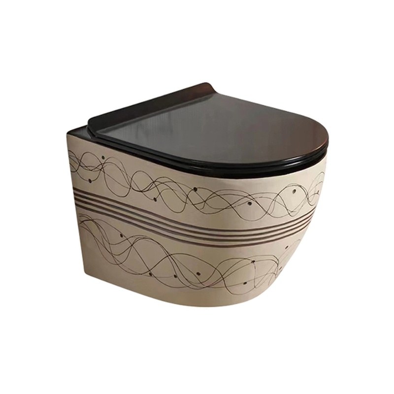 LT-401WA-SE-LB1 patterned wall-hung-toilets
