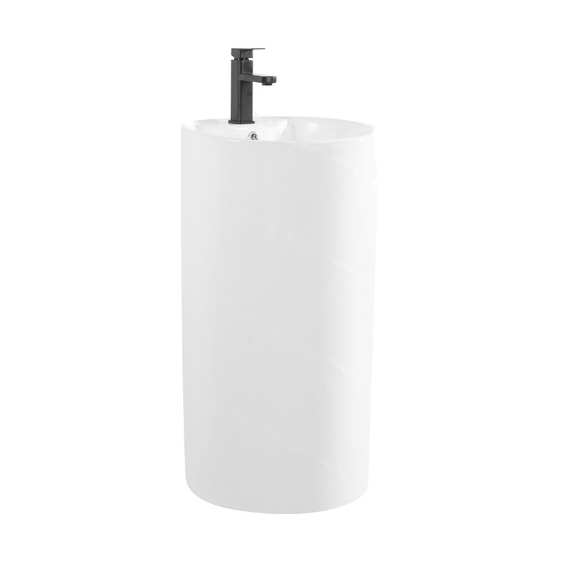 LT-306A white pedestal-basins