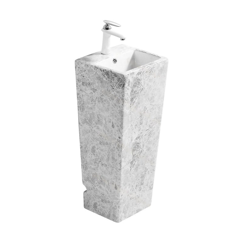 LT-347-DC-CT2 white pedestal-basins