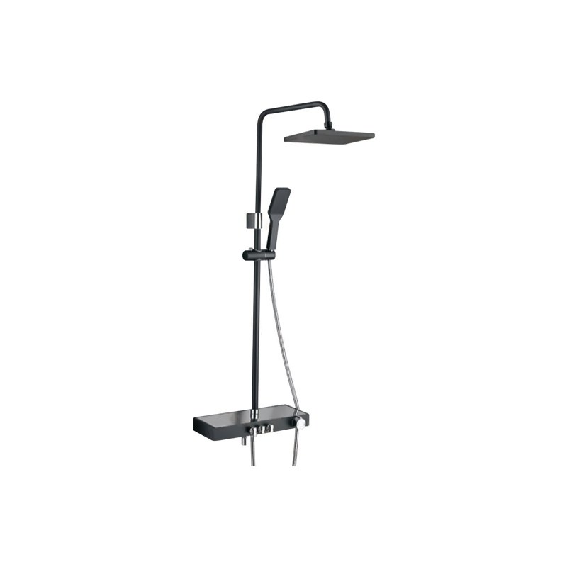 LT-10379-BRA-YTLYHS shower set, shower system, complete shower kit