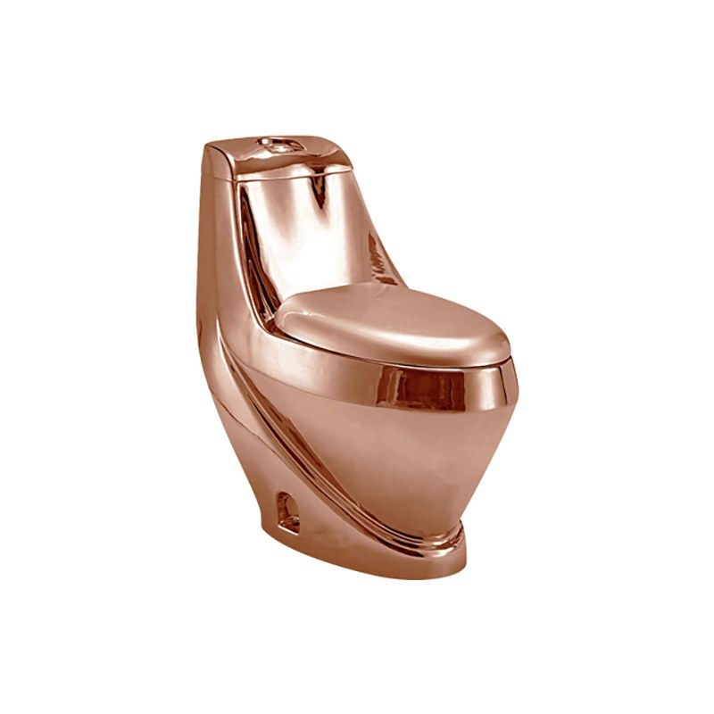 LT-1014-GID-RG colored one-piece-toilets