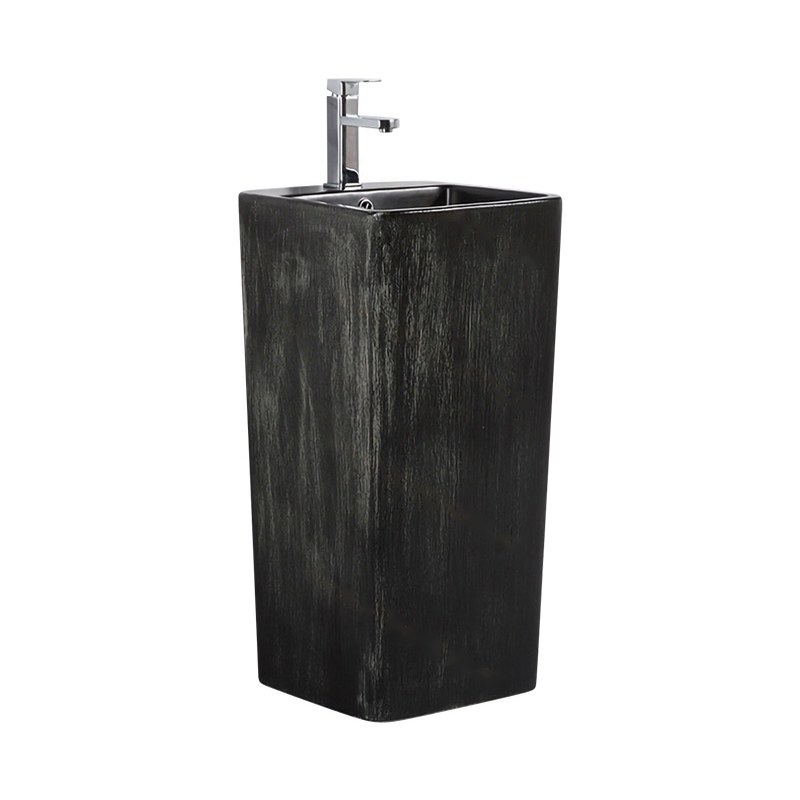 LT-309-SE-GBR black pedestal-basins