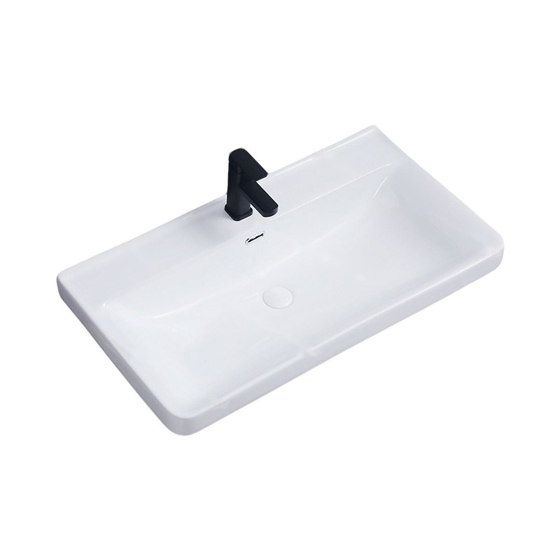 LT-7012 white countertop-basins