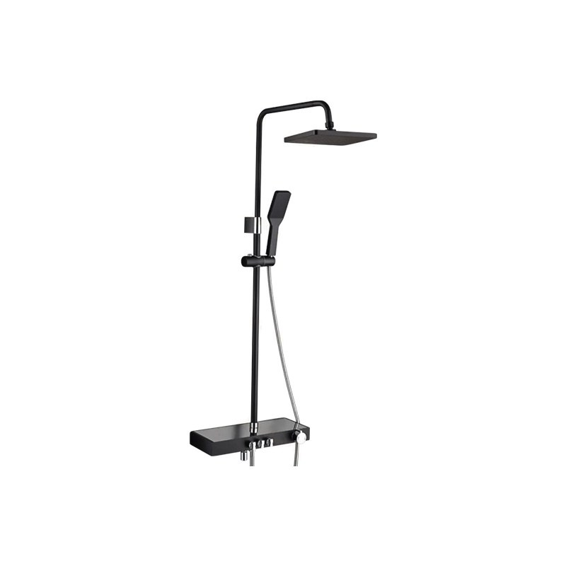 LT-10317-BRA-YTLYHS shower set, shower system, complete shower kit