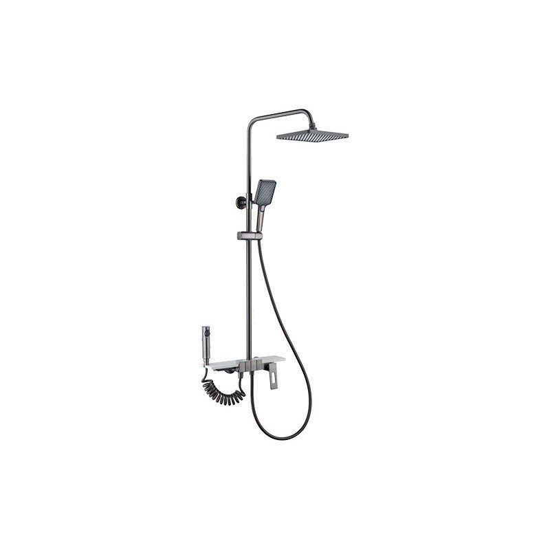 LT-10235-BRA-YTLYHS shower set, shower system, complete shower kit