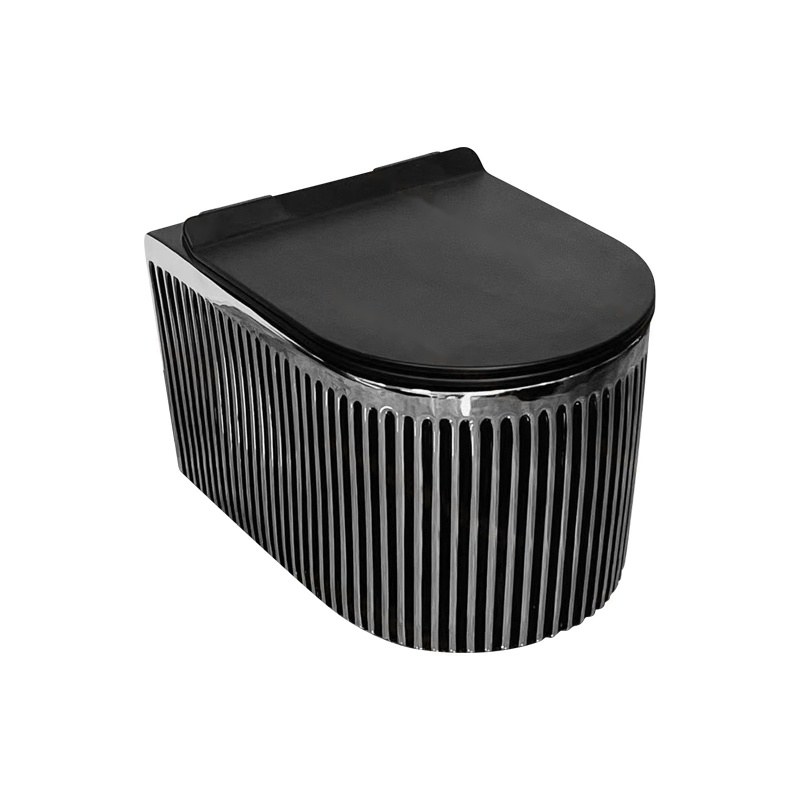 LT-WHT4078-GI-BLSG1 black wall-hung-toilets