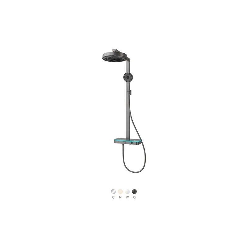 LT-10059-BRA-YTLYHS shower set, shower system, complete shower kit