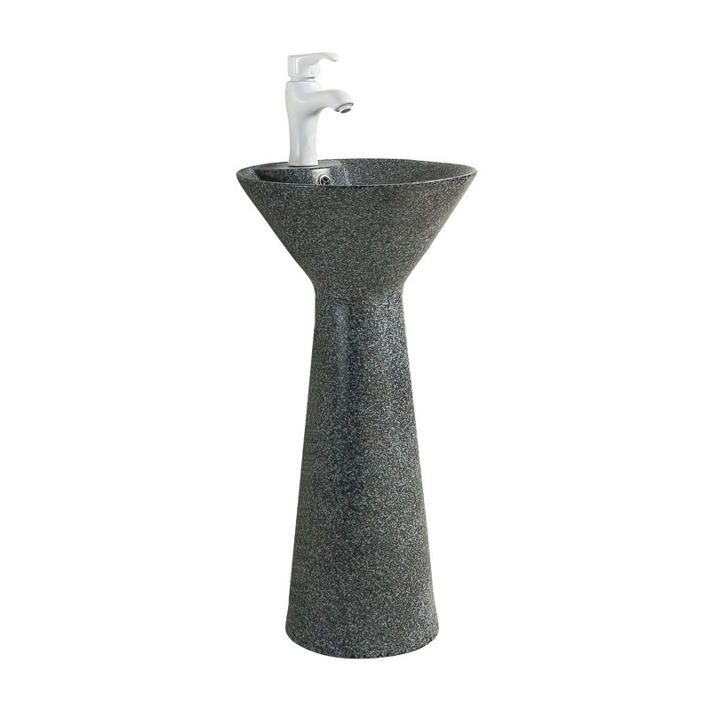 LT-333-CDG-M-LG black pedestal-basins