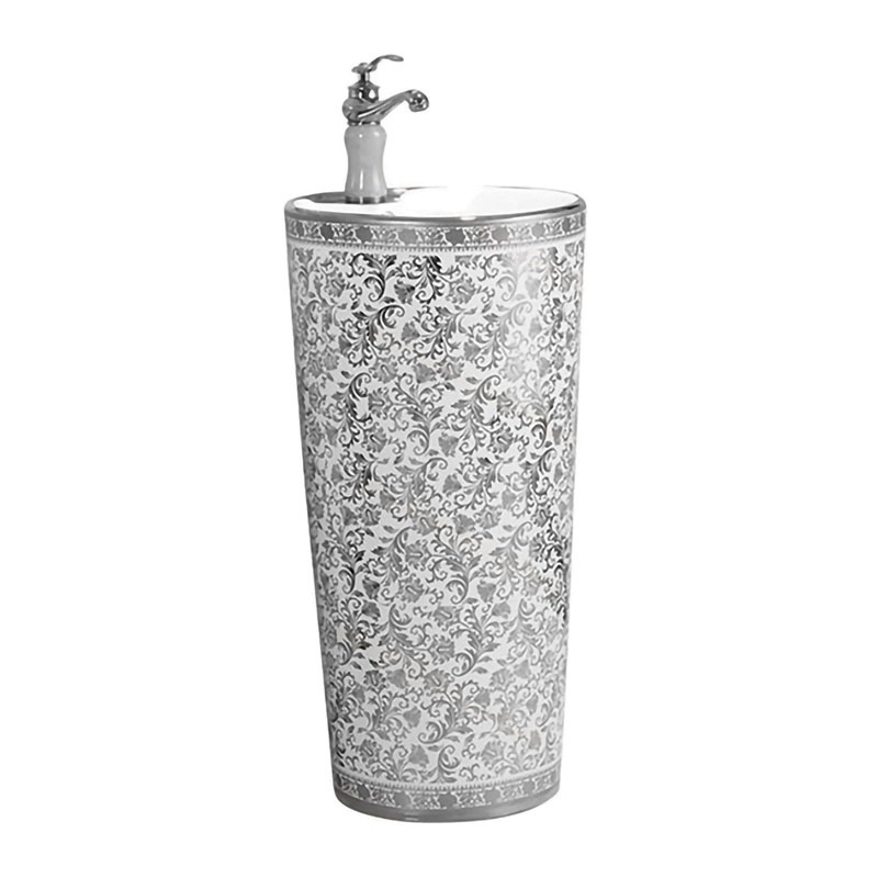 LT-321-GID-S1 patterned pedestal-basins