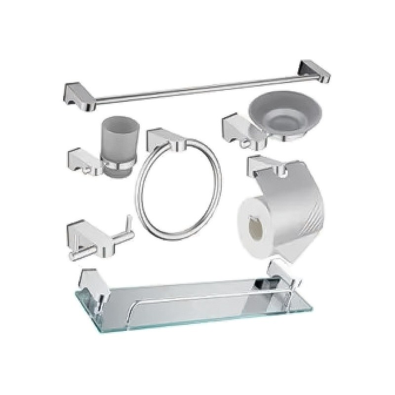 LT-AL8100-7B-S bathroom hardware set, towel bar, bath accessory