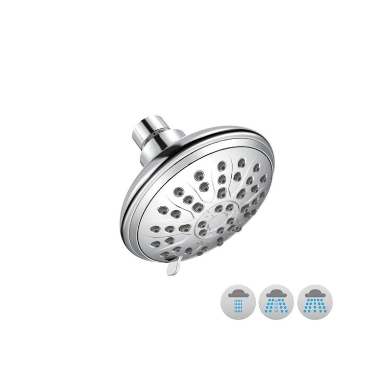 LT-10119-PLA-DP overhead shower, rain shower head, ceiling shower