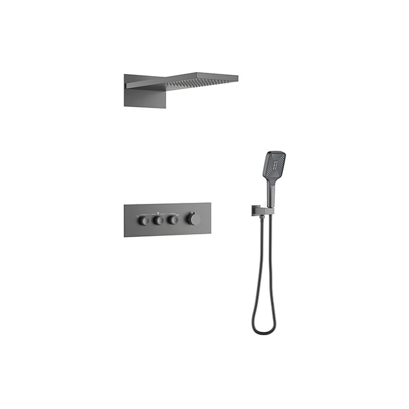 LT-10039-BRA-AZLYHS shower set, shower system, complete shower kit
