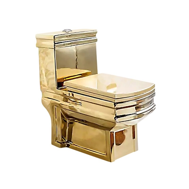 LT-1028-GID-PG gold one-piece-toilets