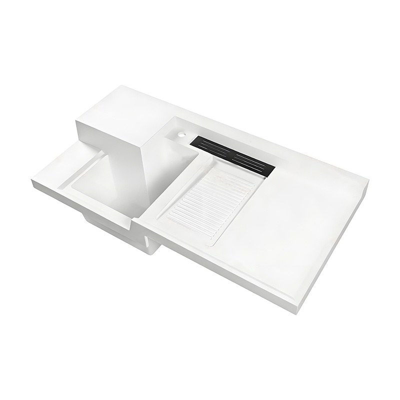 LT-7144 white countertop-basins