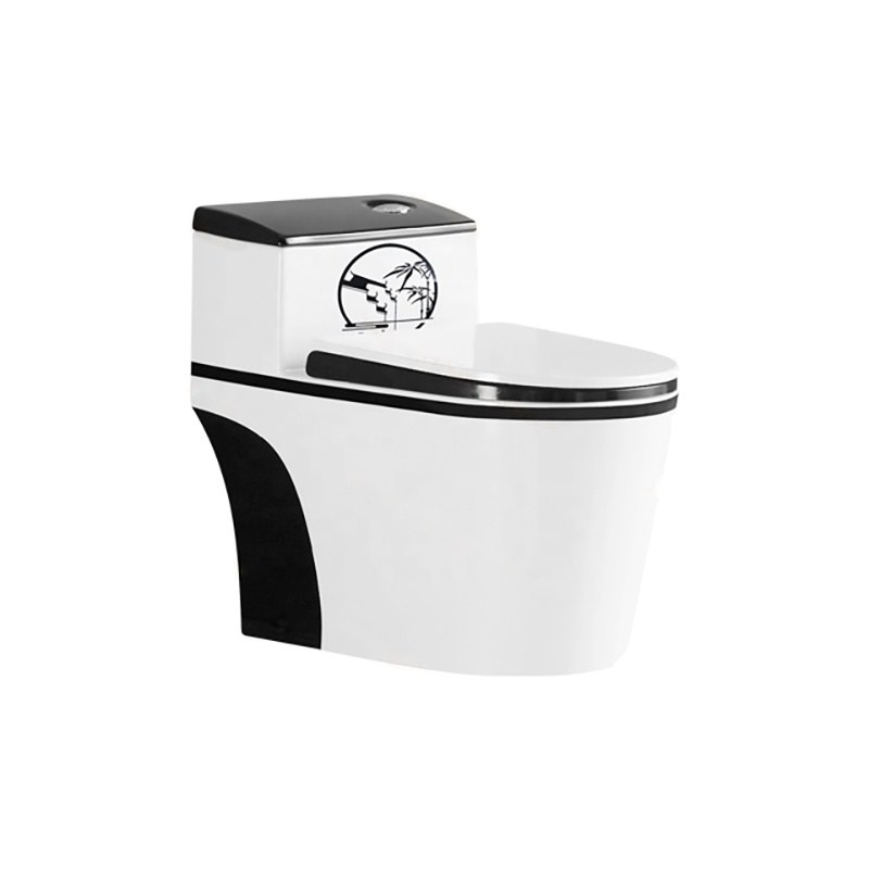 LT-1074-CG-WBLA white one-piece-toilets