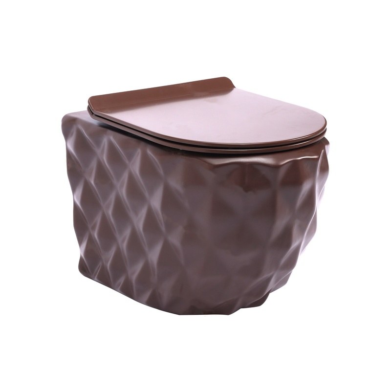 LT-WHT4020-M-DB colored wall-hung-toilets