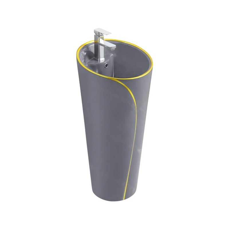 LT-376-CG-DGGL patterned pedestal-basins