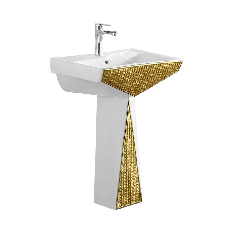 LT-307P-CGB-WG colored pedestal-basins