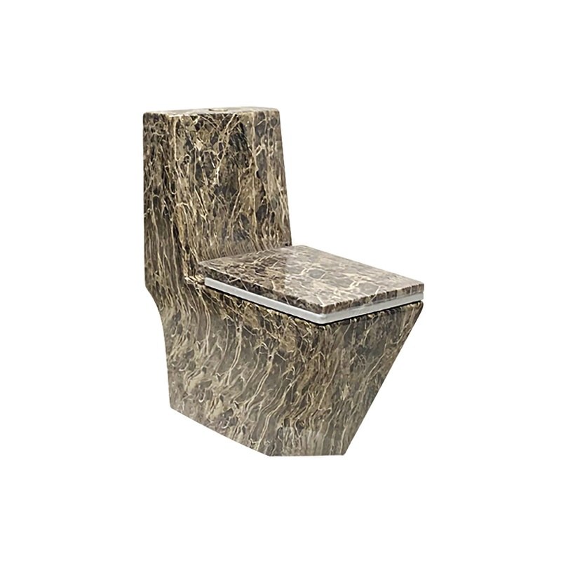 LT-1107-DP-1 patterned one-piece-toilets