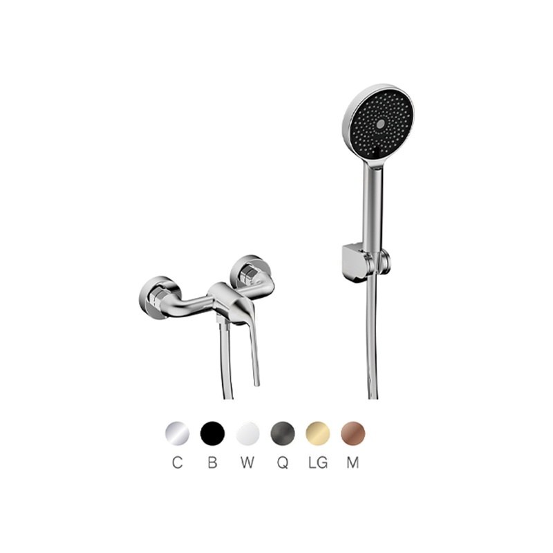 LT-10009-BRA-JYLYHS shower set, shower system, complete shower kit