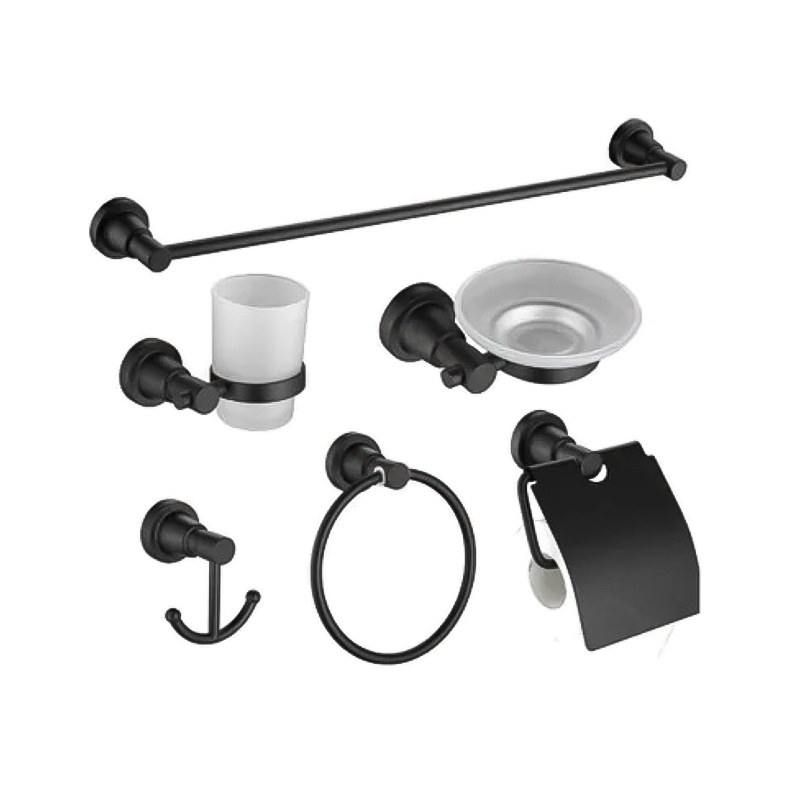 LT-ZS8300-6B-B bathroom hardware set, towel bar, bath accessory